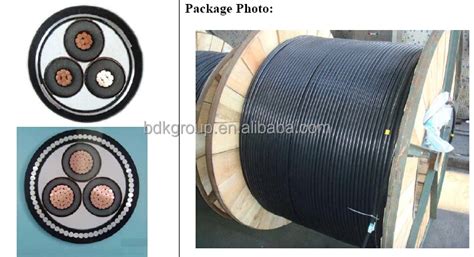 Medium Voltage 35kv Cable 20kv Single Phase Xlpe Power Cable 3x1x240 ...