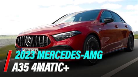 FIRST LOOK 2023 Mercedes AMG A35 4MATIC Sedan Facelift YouTube