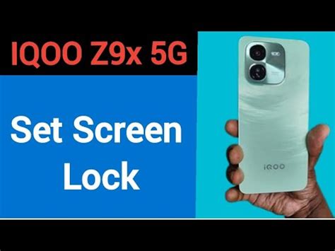 IQOO Z9x 5G Me Lock Kaise Lagaye How To Set Screen Lock YouTube