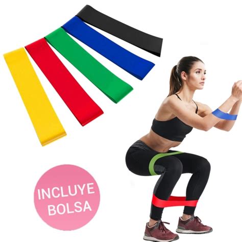 Bandas Elásticas Para Fitness Pack De Cintas Gomas De Resistencia Para