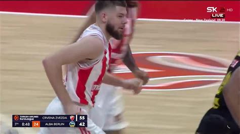 Odbrojavanje Košarkaš Crvene Zvezde Rokas Gedraitis Opet Brži Od