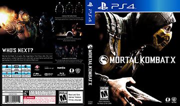 Mortal Kombat X PS4 The Cover Project