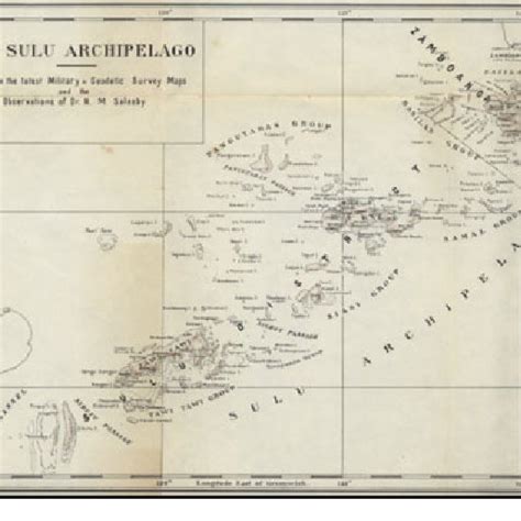 3 Map of Sulu Archipelago (circa 1908). Source Najeeb Saleeby, The ...