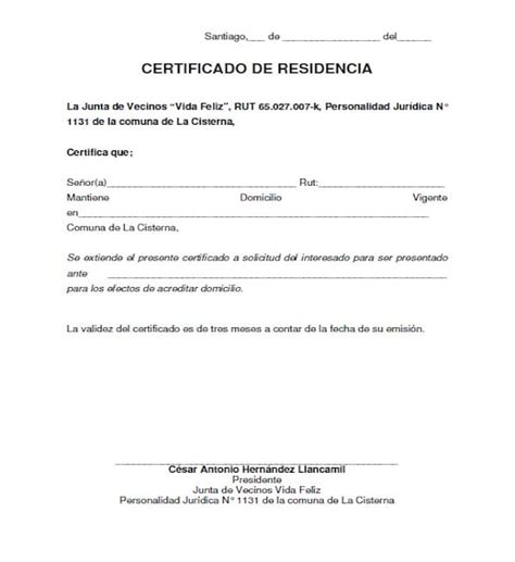 Dónde Conseguir el Certificado de Residencia en Chile 2022 Hot Sex