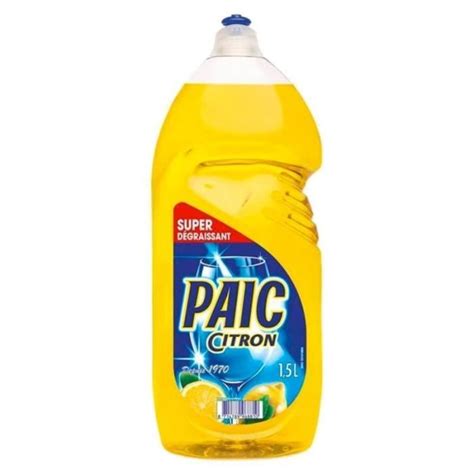 Paic Super Dégraissant Citron 1 5L lot de 6 Cdiscount Au quotidien