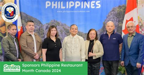 Smiles Mobile Remittance Canada Sponsors Philippine Restaurant Month