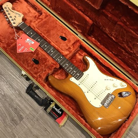 Fender Usa American Performer Stratocaster Honey Burst Gooswyn Guitar