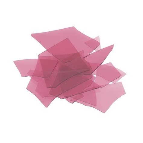 Bullseye Confetti Cranberry Pink 450g Transparent