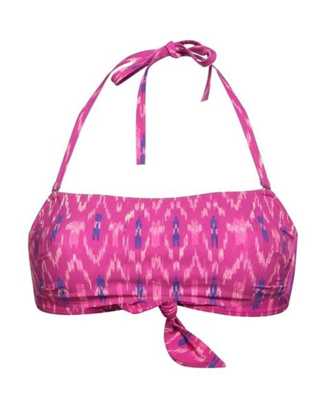 Isabel Marant Bikini Top In Pink Lyst Uk