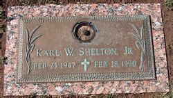 Karl Warren Shelton Jr 1947 1990 Homenaje De Find A Grave