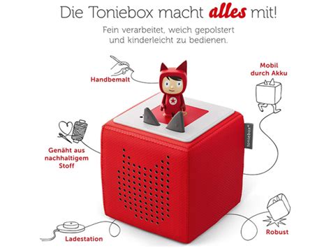 Toniebox Starterset Kreativ Tonie Rot UVP 99 95 Euro