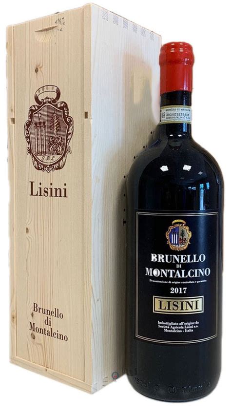 Brunello Di Montalcino Lisini Magnum In Wooden Case