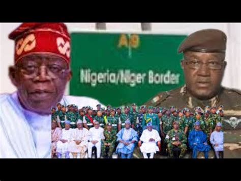 FEAR OF NIGER REPUBLIC HAS MADE TINUBU ECOWAS TO LIFTS ALL SANCTIONS