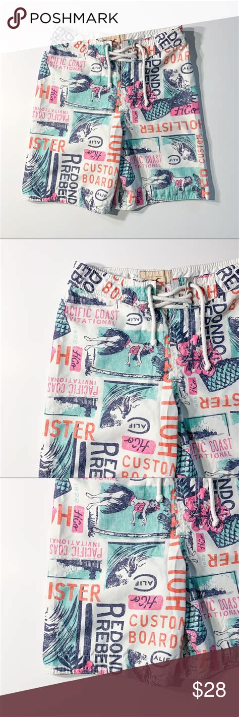 Hollister Hawaiian Board Shorts Trunks Xs Small Hp Clothes Design