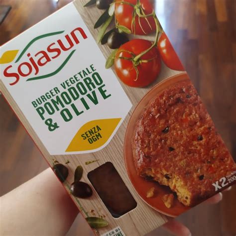 Sojasun Burger Vegetale Pomodoro Olive Review Abillion