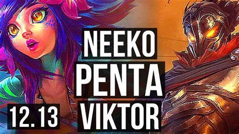 Neeko Vs Viktor Mid Penta 6 Solo Kills 500 Games 1 0m Mastery