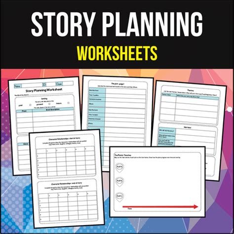 Story Planning Worksheet Teaching Resources