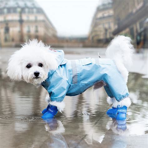 Dog Rain Boots Rubber Waterproof Dog Boots Shoes