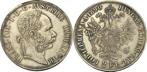 Sterreich Ungarn Gulden Franz Joseph I Unc Ma Shops