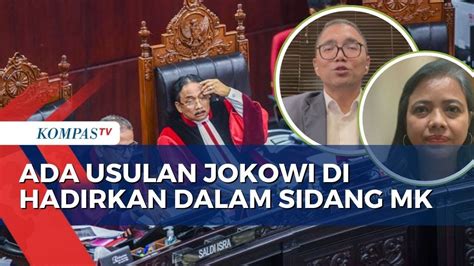 Kata Tim Prabowo Gibran Tanggapi Usulan Hadirkan Jokowi Di Sidang