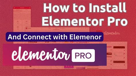 How To Install And Activate Elementor Pro Youtube