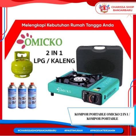 Jual KOMPOR PORTABLE 2IN1 WELHOME GAS STOVE KOPER KOMPOR PORTABLE