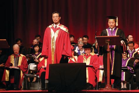 Cuhk In Pixels Honorary Graduates Congregation Pro Vice Chancellors