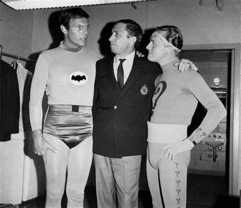 16 Interesting Vintage Photos Of Adam West And Burt Ward On The Set Of