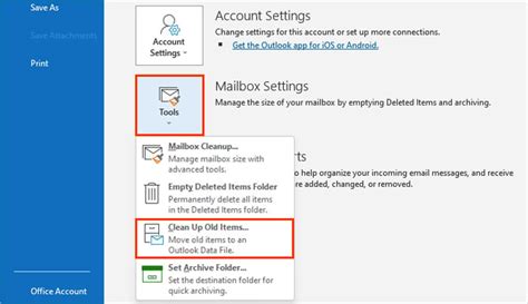 Buzón de Outlook lleno incluso después de eliminar correos He aquí