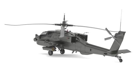 Boeing AH-64 Apache 3D Model by frezzy