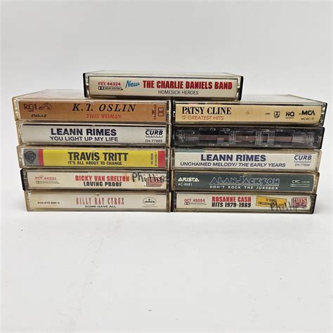 11 80s 90s Country Music Cassettes Hank Jr Alan Jackson Travis Tritt Ebay