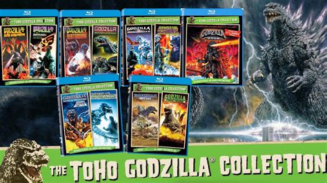 Godzilla Toho Collection Blu Ray Unboxing Youtube