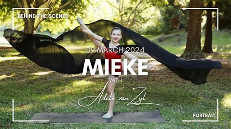 Mieke Gymnastic Photoshoot Behind The Scene Video Youtube