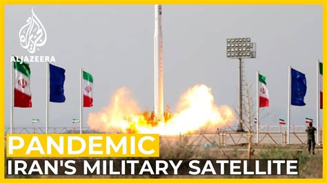 Iran Launches Its First Military Satellite Youtube