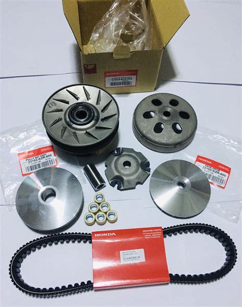 Honda Click Stock Cvt Set Pulley Set Driveface Belt Torque