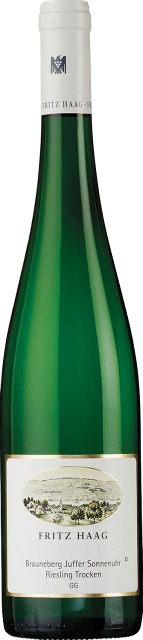 Fritz Haag Brauneberger Juffer Sonnenuhr Riesling Vdp Gro Es Gew Chs