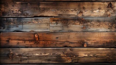 Premium AI Image A Wood Planks With Knots