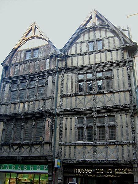 Immeuble 52 Rue Saint Pierre à Caen Musée du Patrimoine de France