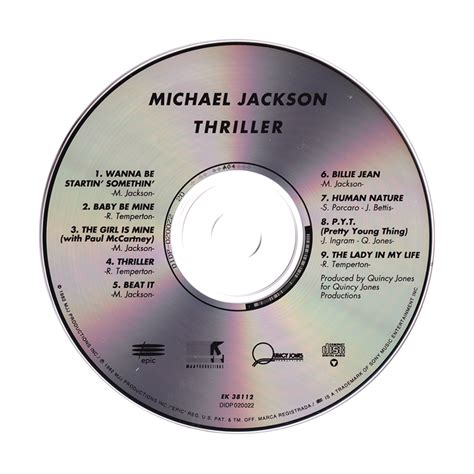 Michael Jackson | Thriller | CD album (EK 38112)