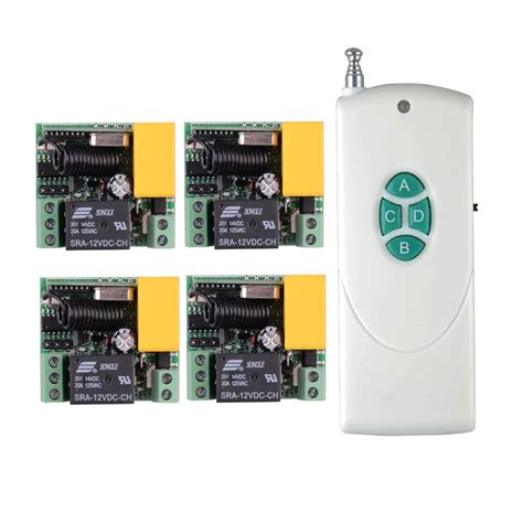 315mhz433mhz Rf Mini Wireless Remote Control System Ac 220 V 1 Ch 1