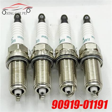 4pcs 90919 01191 SK20HR11 Iridium Spark Plug For Toyota Tacoma Tundra