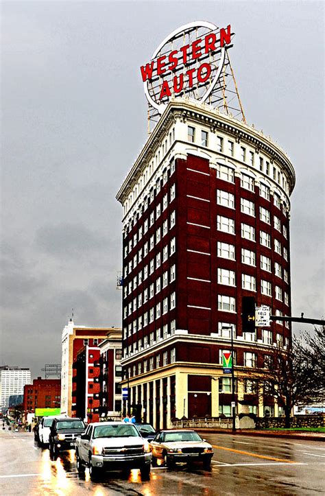 Western Auto Building Photograph by Christopher McKenzie