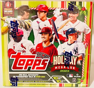 2023 Topps Holiday MLB Baseball Mega Box Factory Sealed FREE SHIPPING