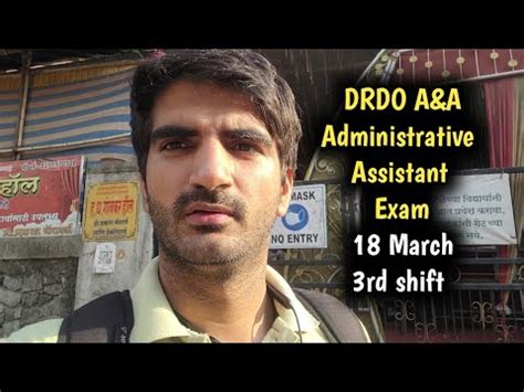 Drdo Ceptam A A Exam Experience Th March Rd Shift For The Post Of