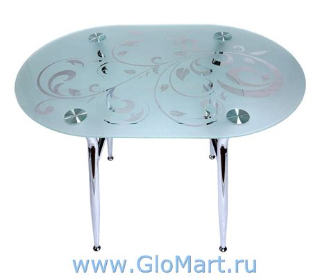 Овальный стол для кухни ГМ-090(Стол КСО 105*70; Стол КСО-Р2 (Цв.) 105* ...