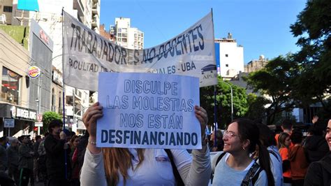 El Vicerrector De La Uba Defendi Que Los Gremios Se Sumen A La Marcha