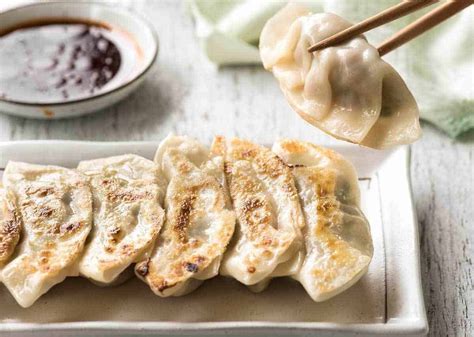 Japanese Gyoza Dumplings Recipetin Eats