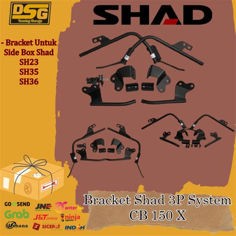 Jual Bracket Sidebox Breket Side Box Shad P System Cb X Cb X