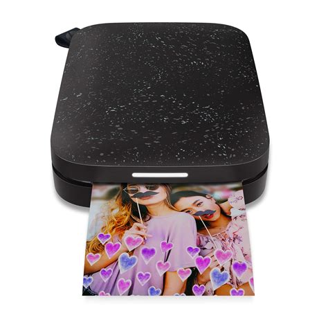 Hp Sprocket In Portable Photo Printer Instant Camera Bundle With