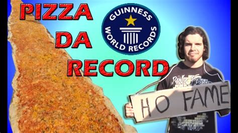 Guinness World Record Pizza Youtube